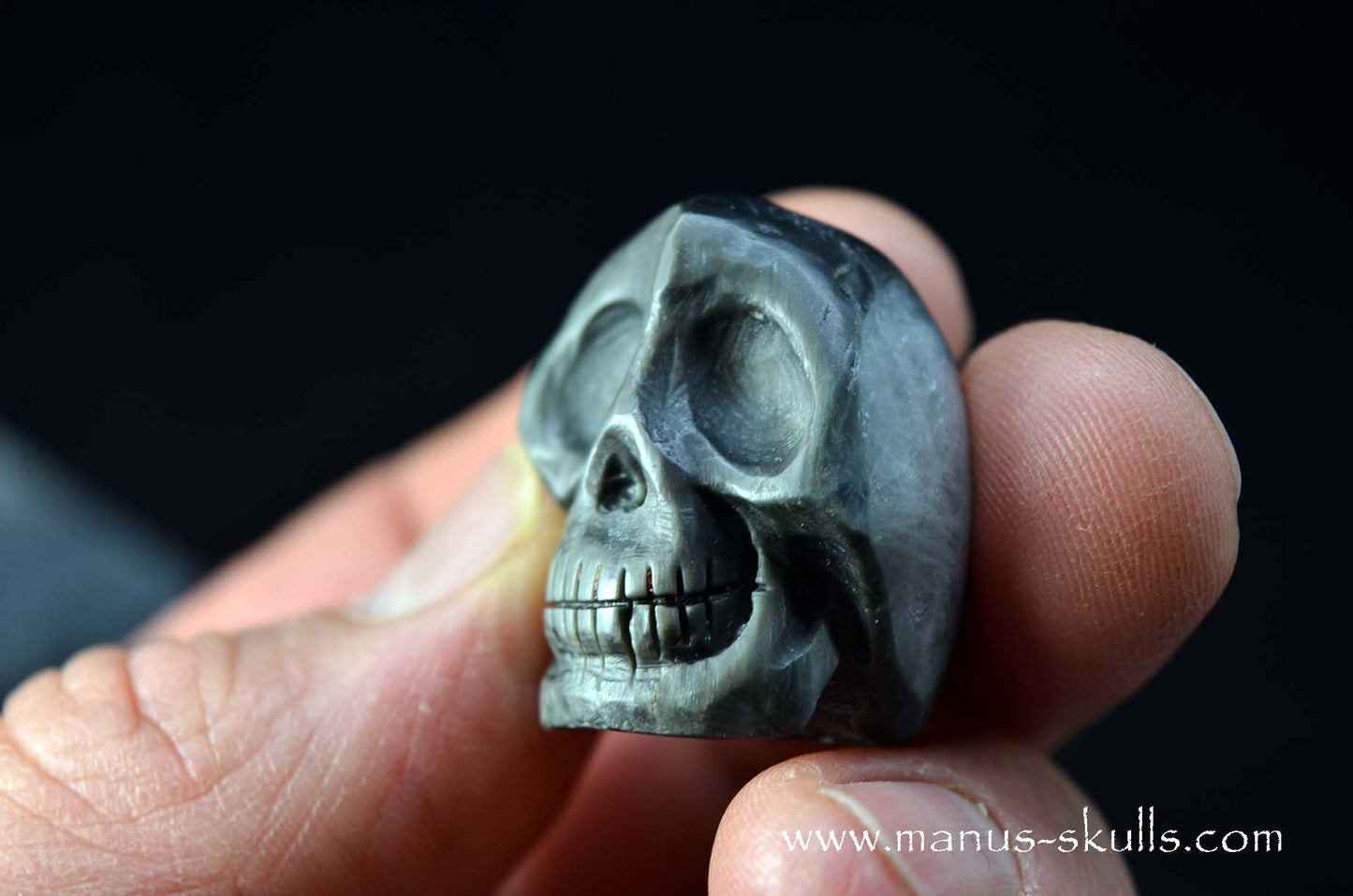 Eagle Eye Quartz Skully