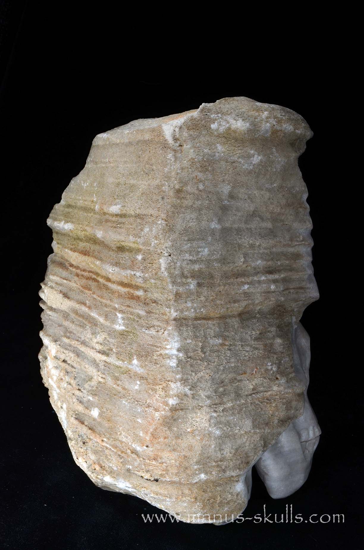 Special Greek Marble Skull