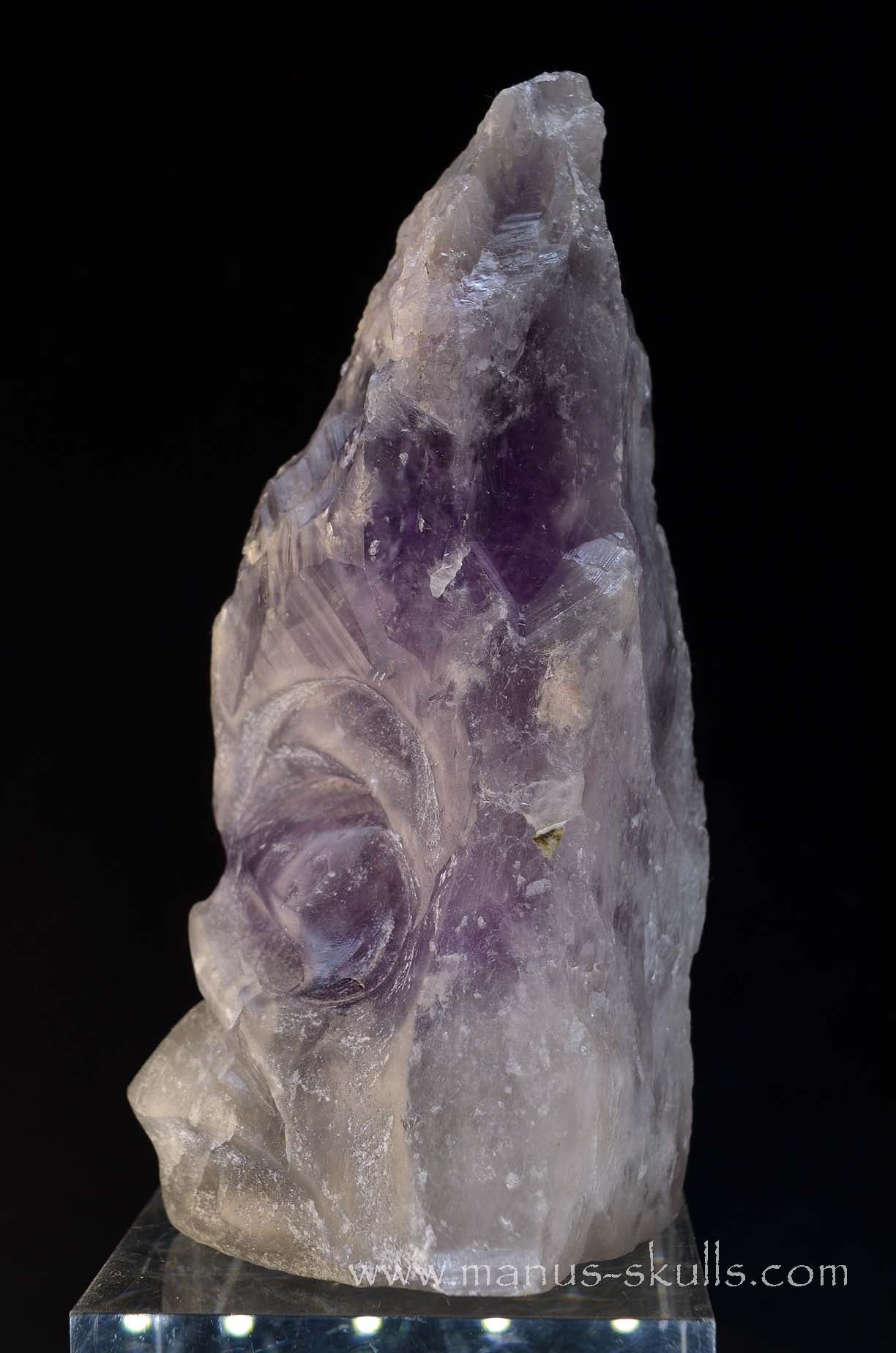 Phantom Amethyst Tribal Skull face.