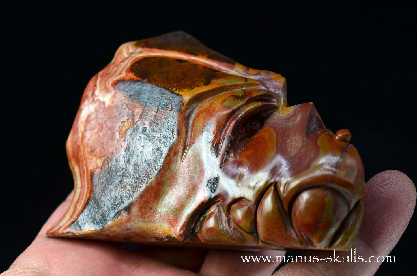 Rainbow Jasper Dragon