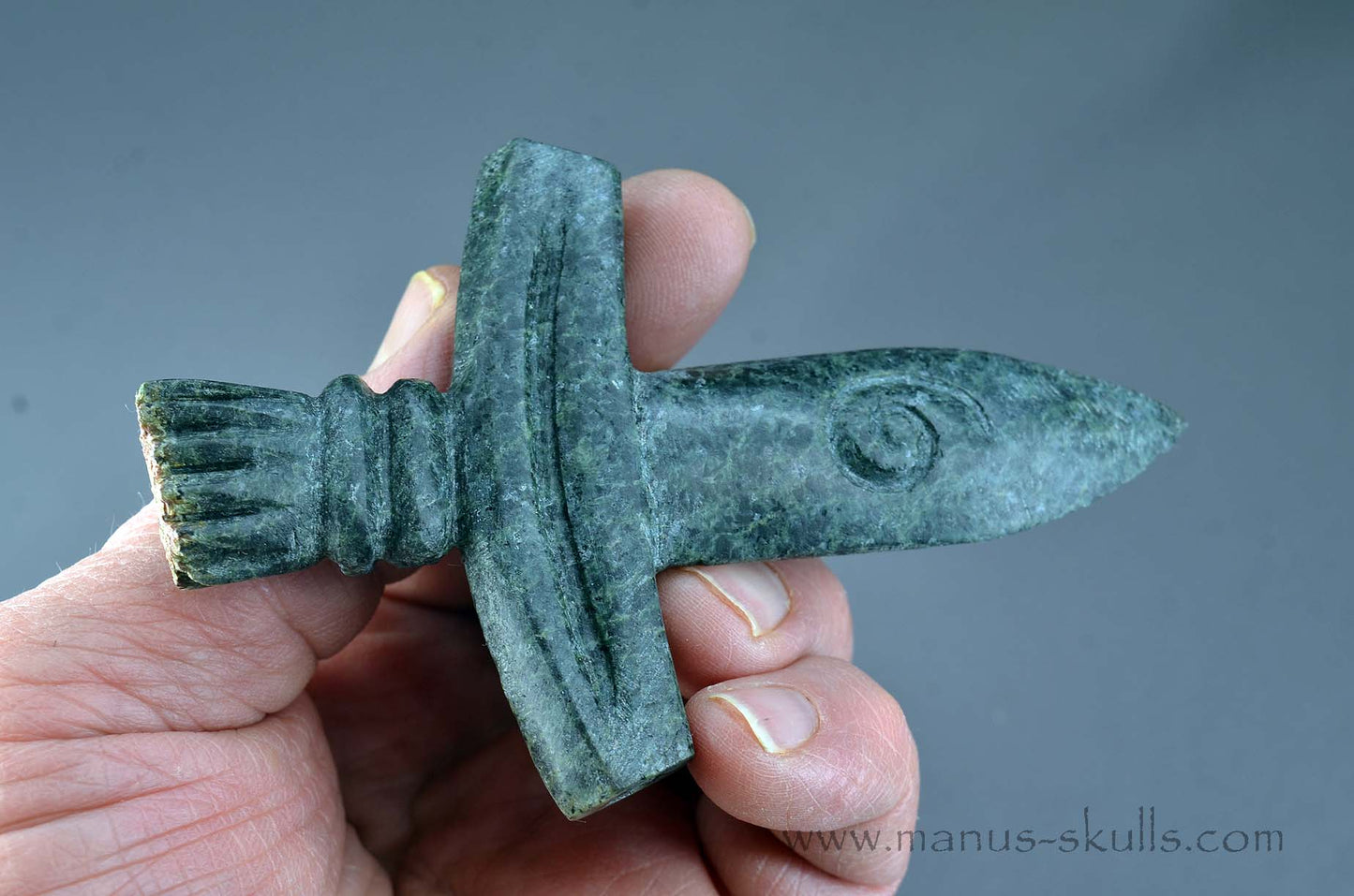 Preseli Bluestone Sword Tarot Athame  Spiral