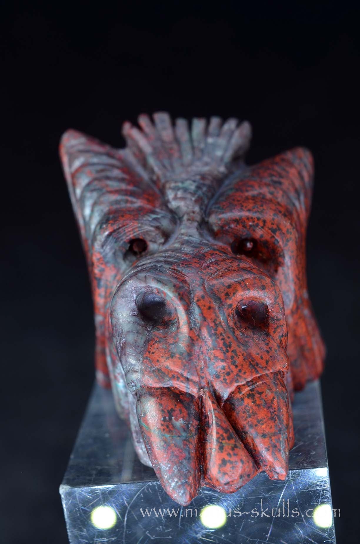 Manus skulls unique Crystal Carvings handmade skulls dragons pendants preseli bluestone tribals spiritual meaning wand Unicorn ..  sonora sunrise