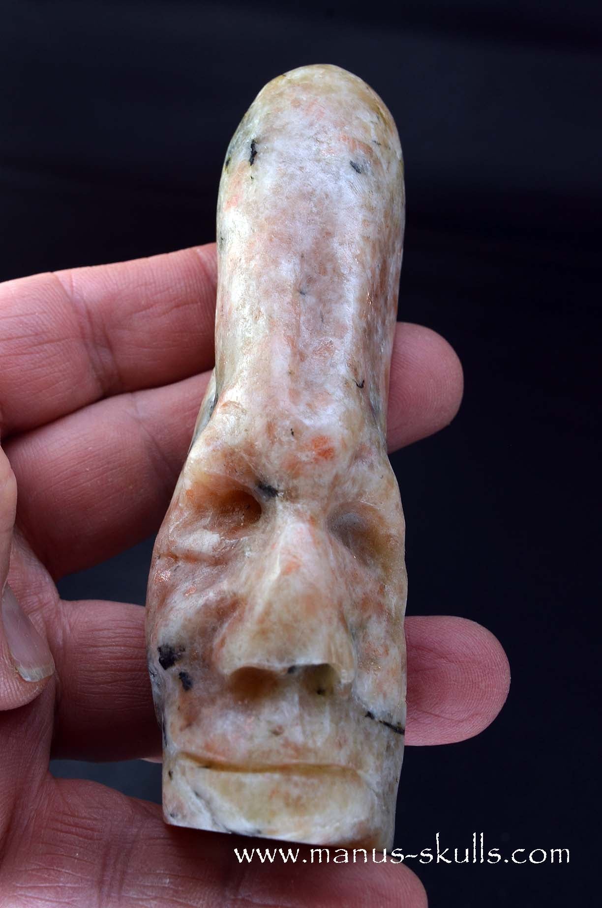 Manus skulls unique Crystal Carvings handmade skulls dragons pendants preseli bluestone tribals spiritual meaning wand Unicorn ..  sunstone