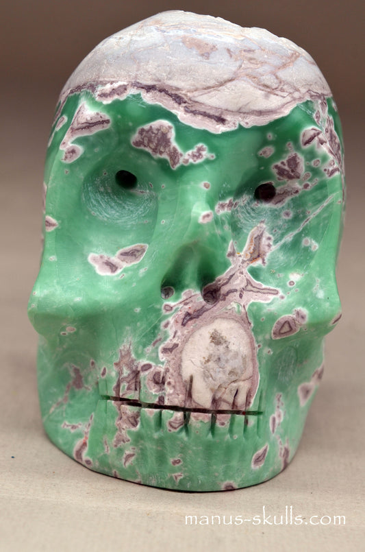 Variscite Skull