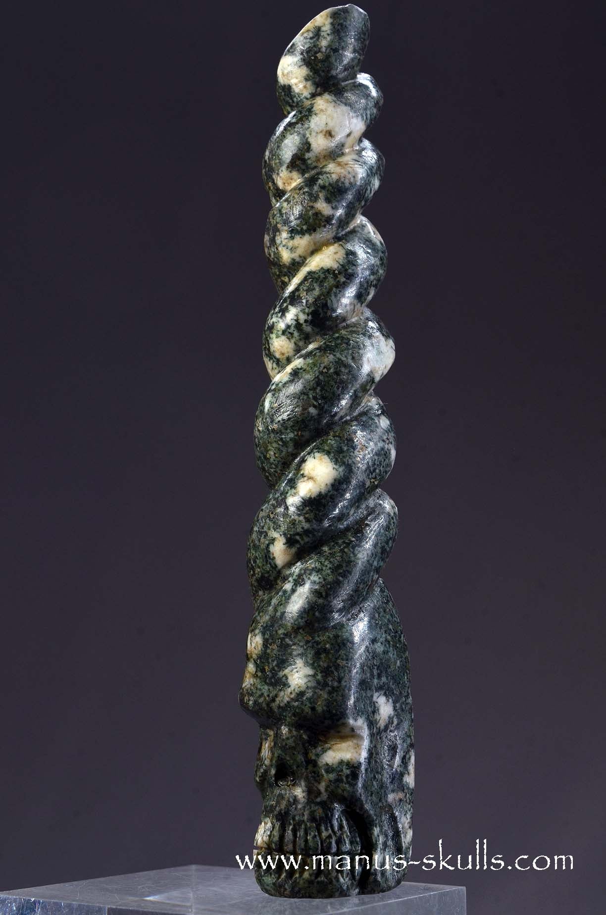 Preseli Bluestone Swirl head Skull