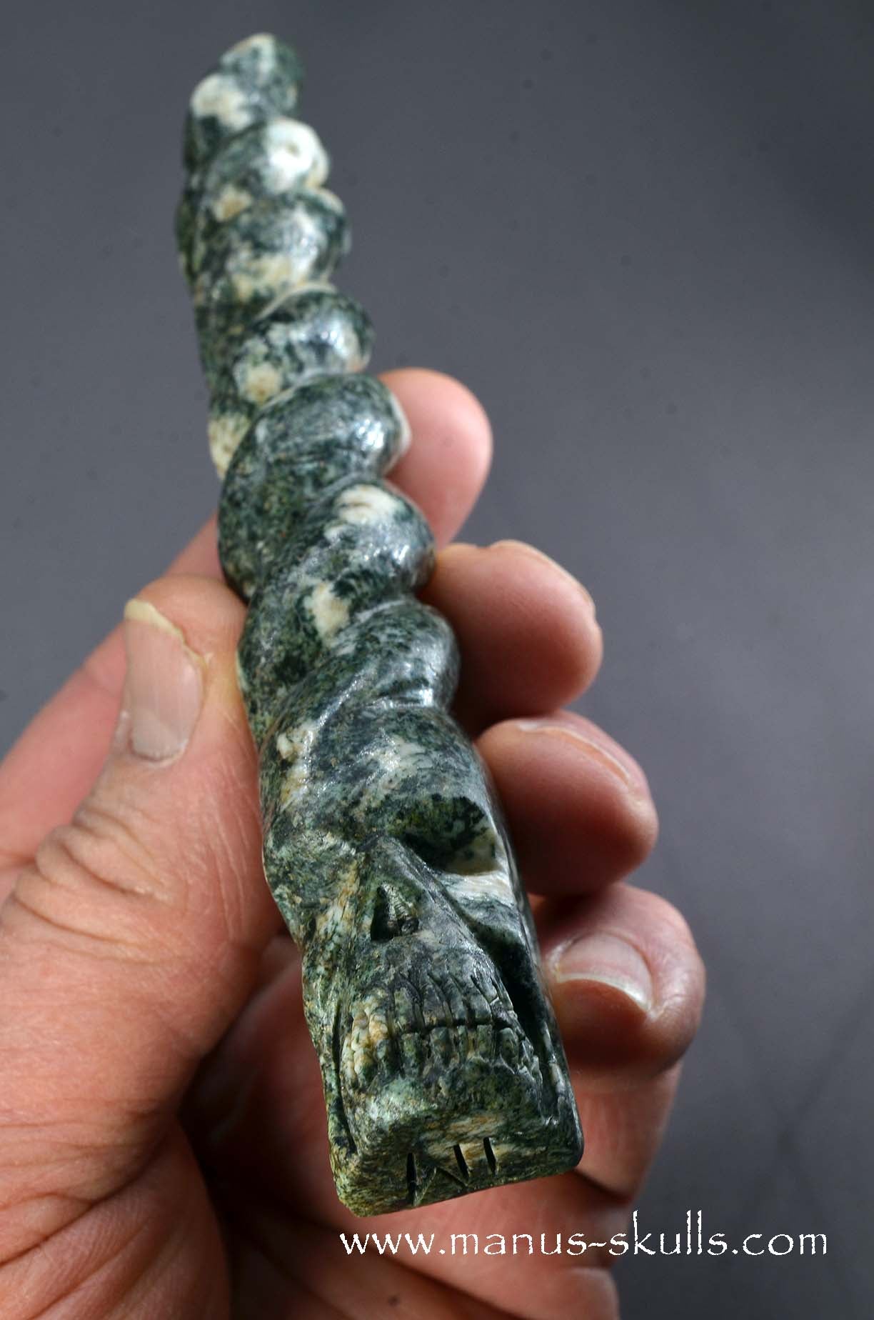 Preseli Bluestone Swirl head Skull