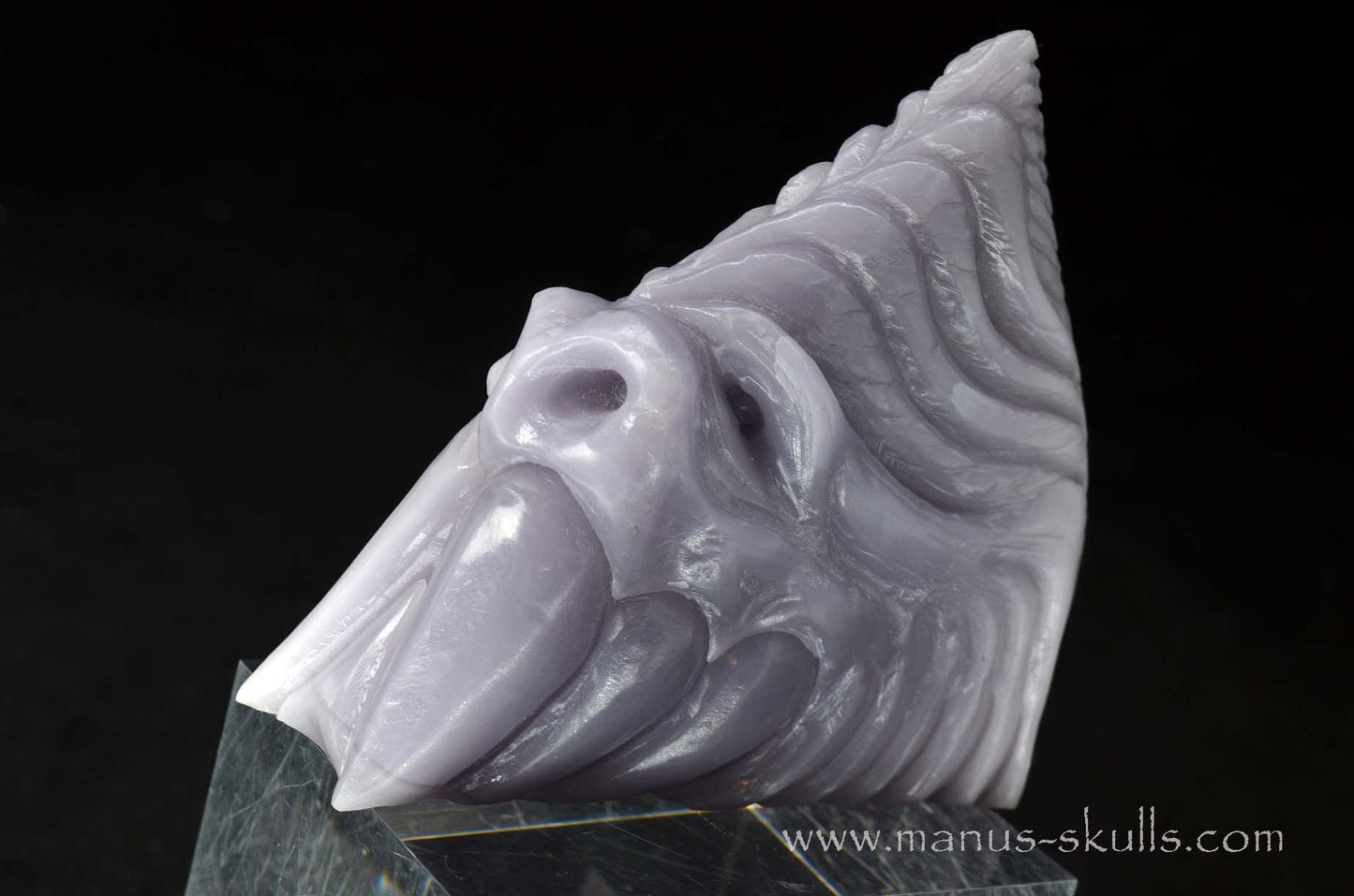 Rare Yttrium Fluorite Lavender Dragon