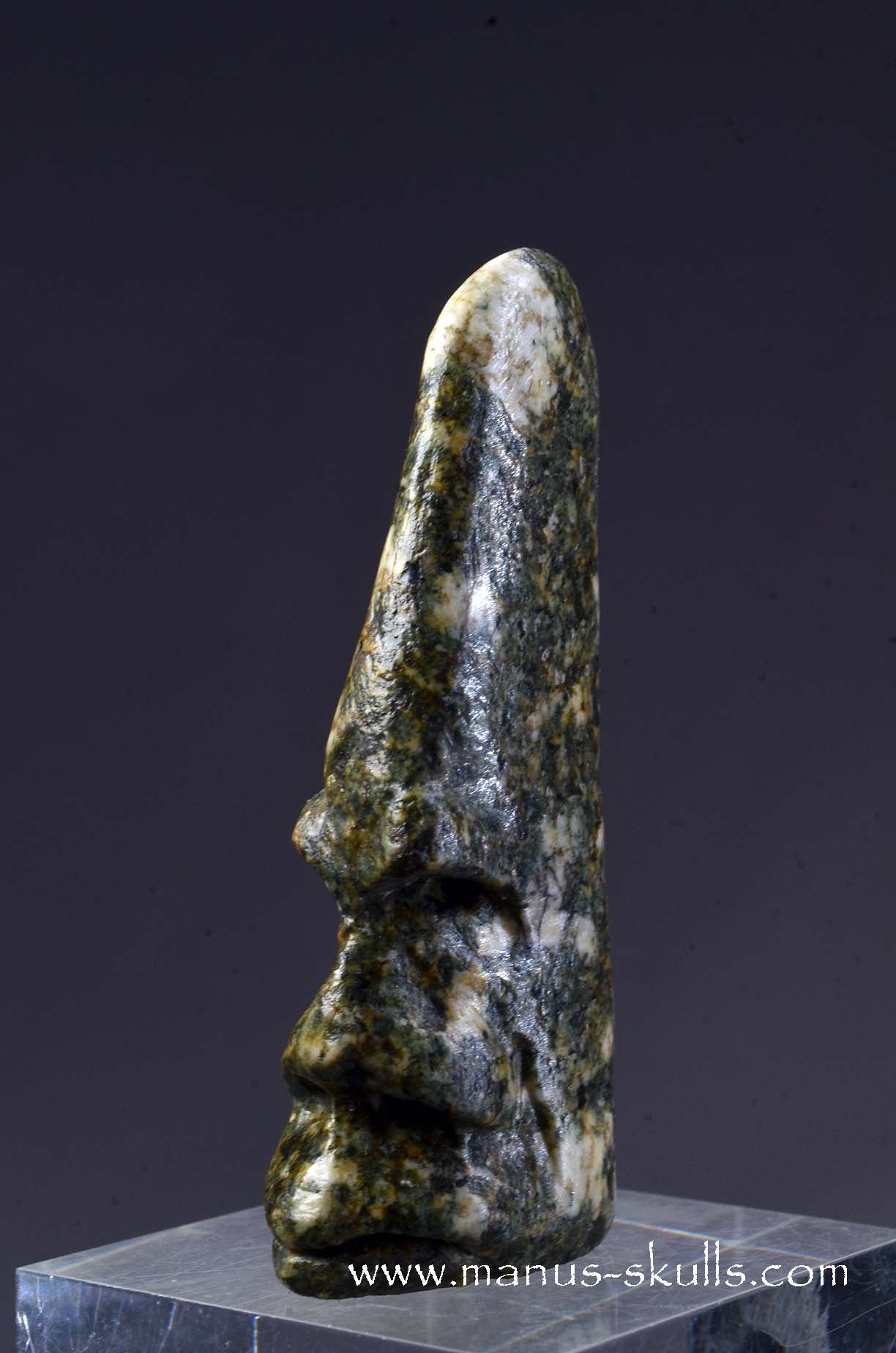 Manus skulls unique Crystal Carvings handmade skulls dragons pendants preseli bluestone tribals spiritual meaning wand Unicorn .. 