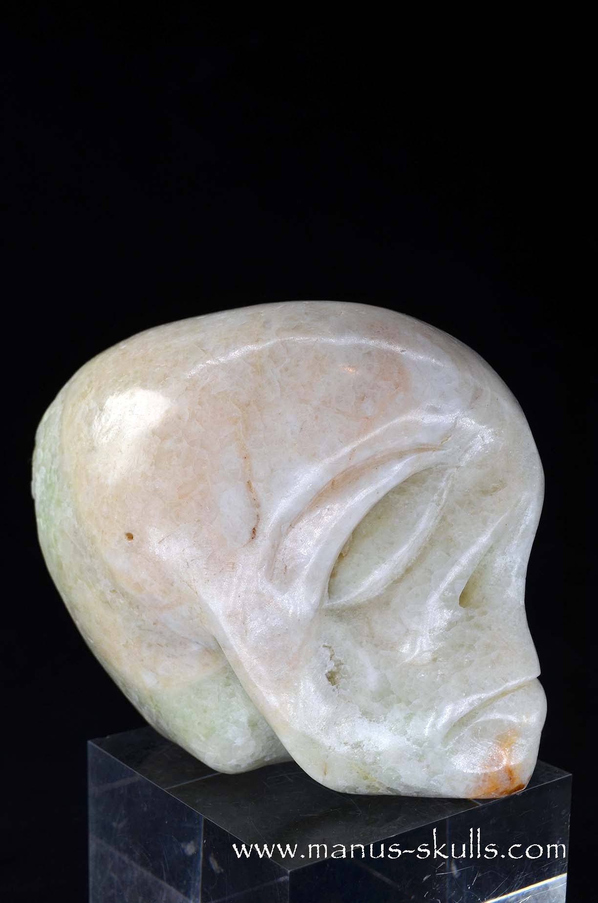 Visokalcite Skull Face (7 Minerals from Pyramids of Bosnia-Herzegovina)