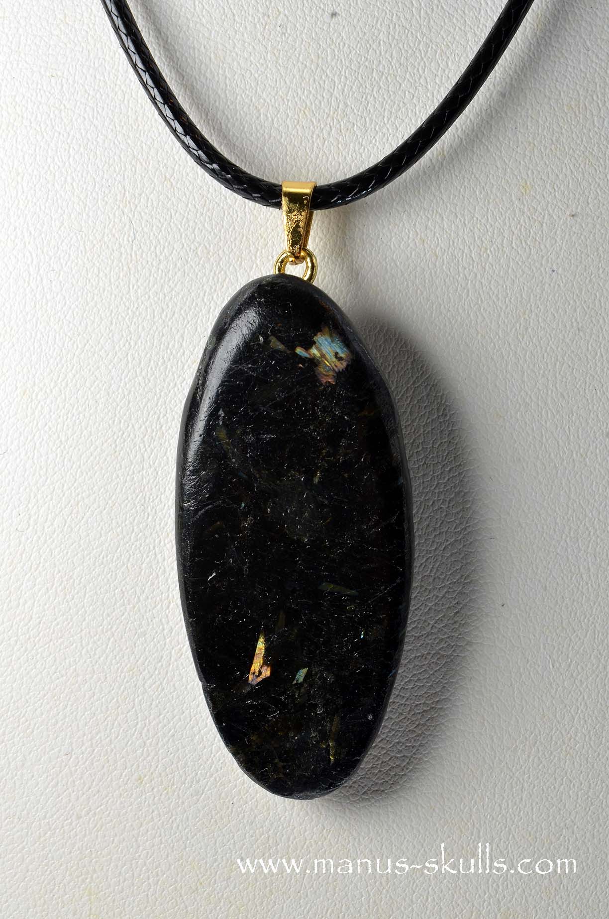 Nuummite Tribal Pendant