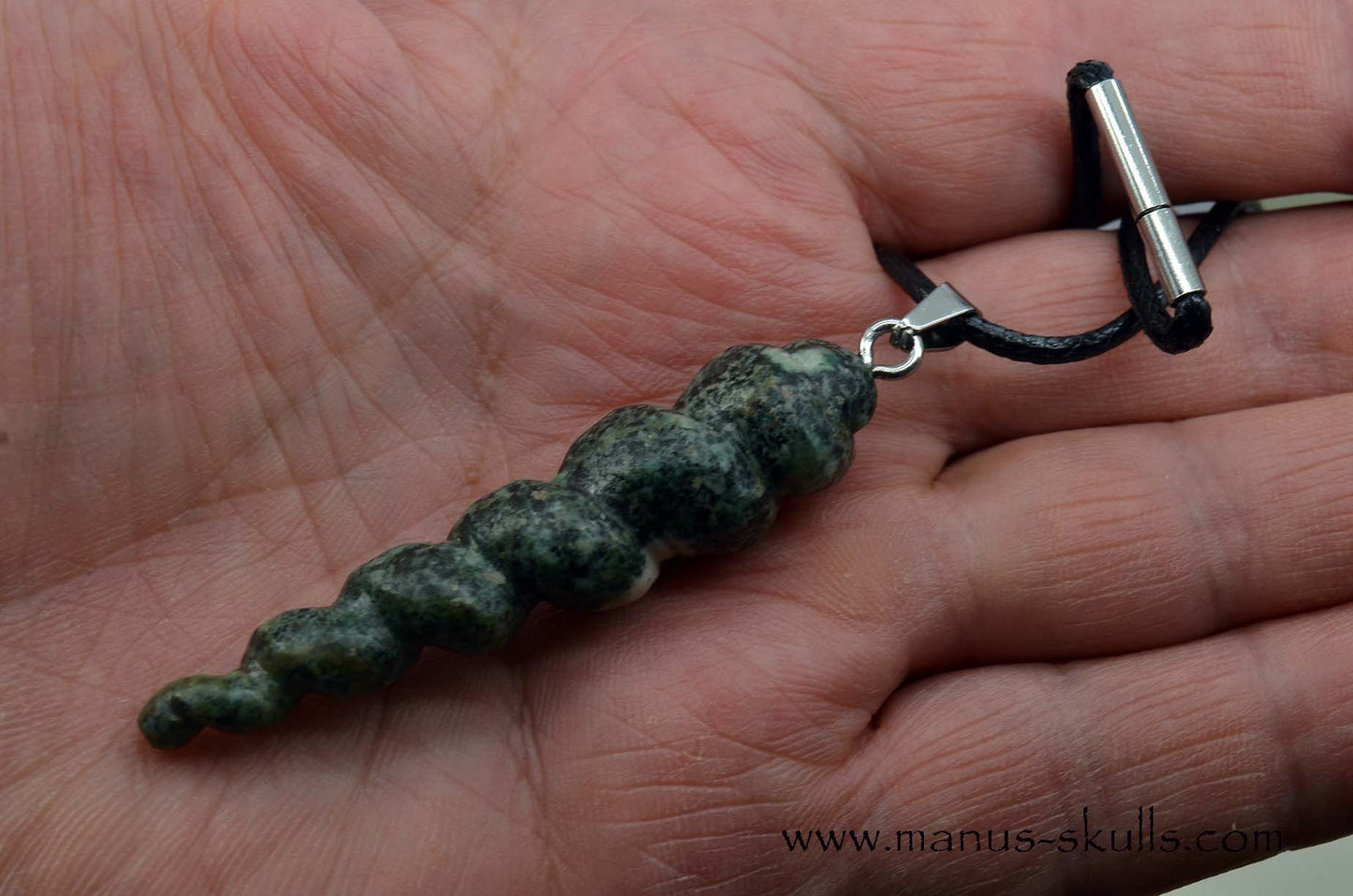 Preseli Bluestone Unicorn Wand Pendant