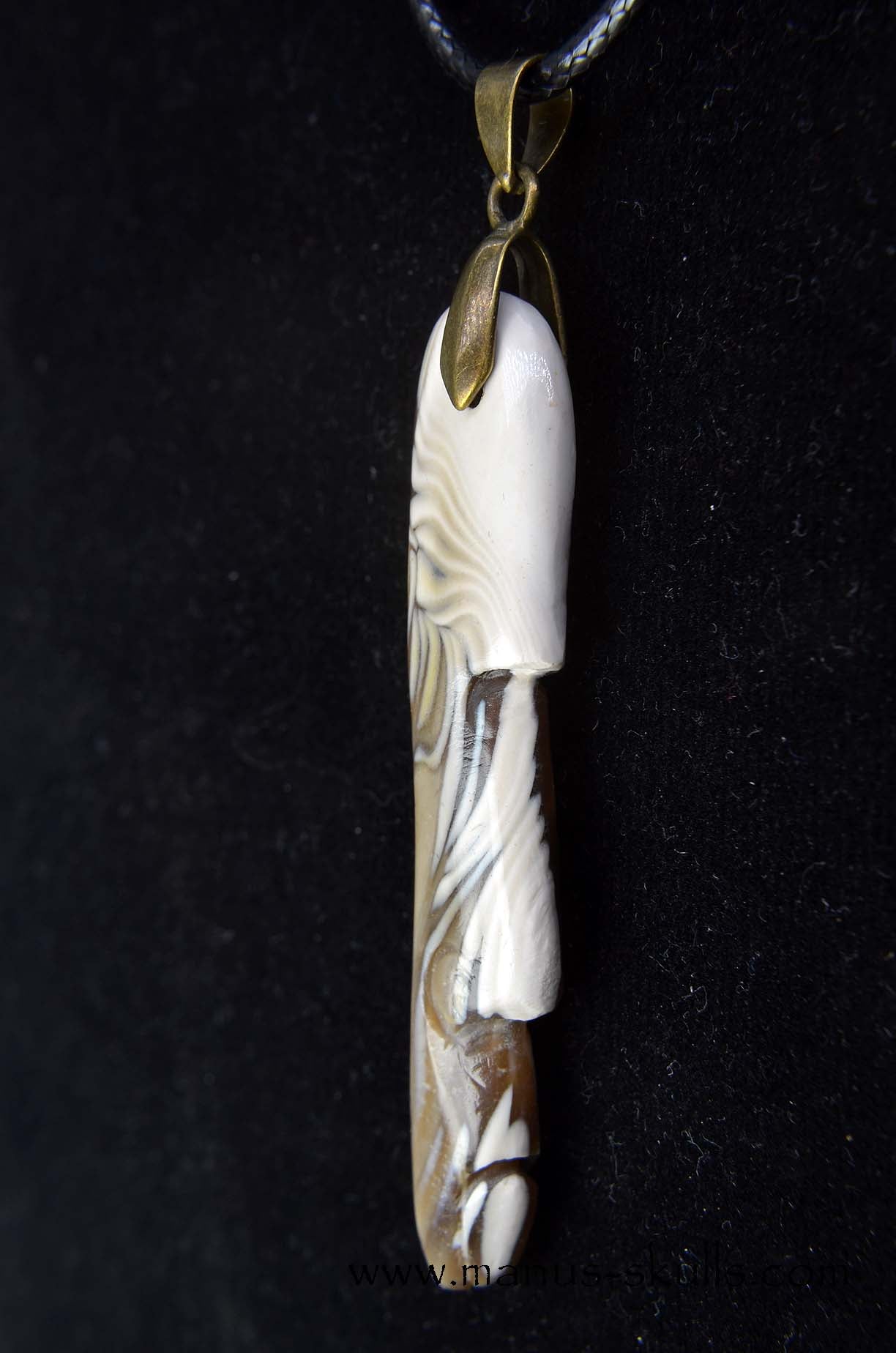Polish Flint Pendant