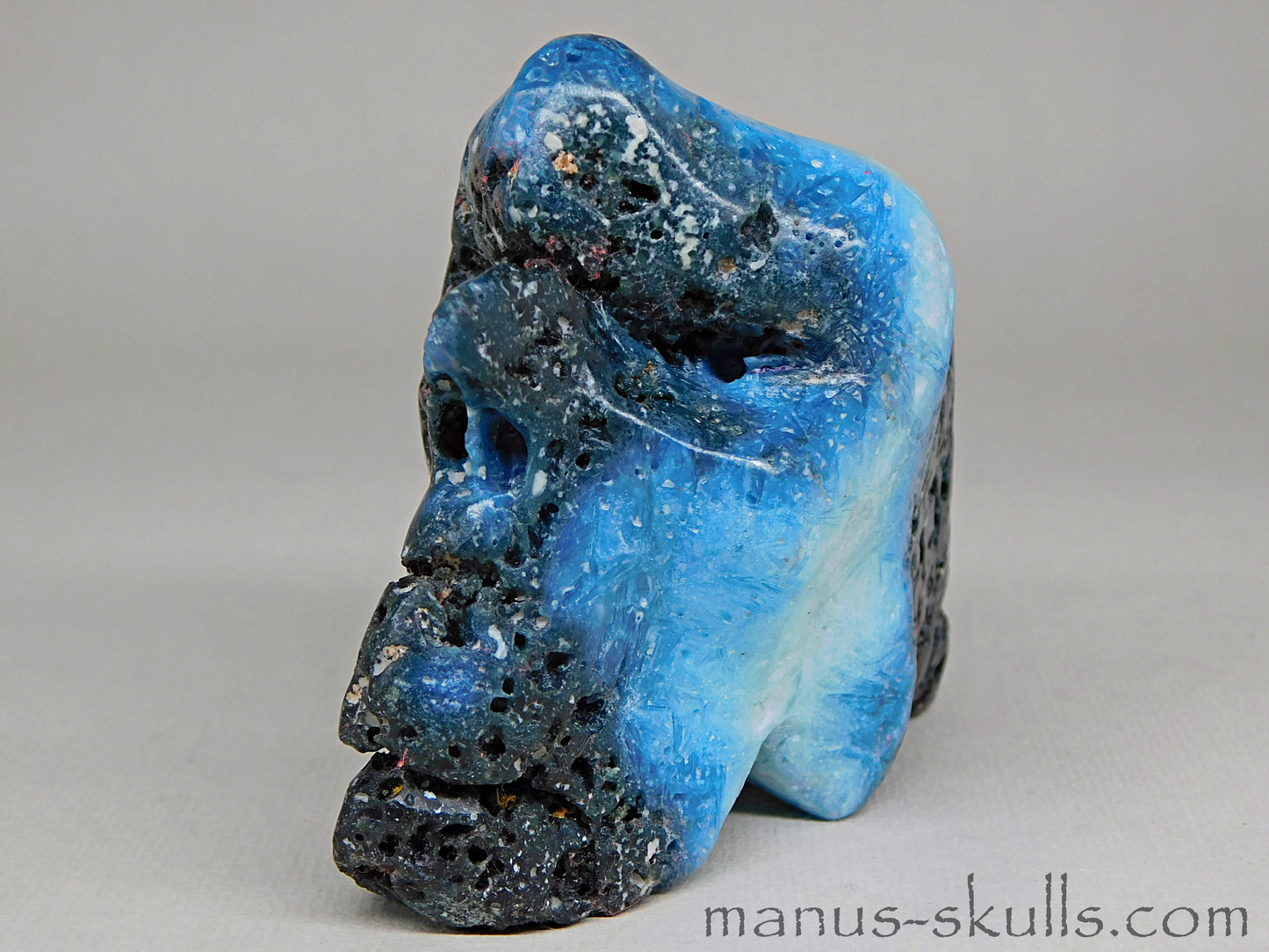 GLACIERITE Toothless SKULL