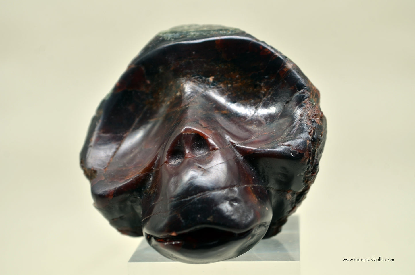 Garnet Skull