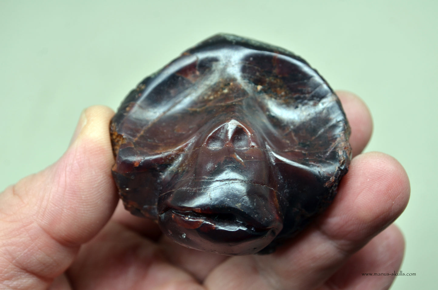 Garnet Skull