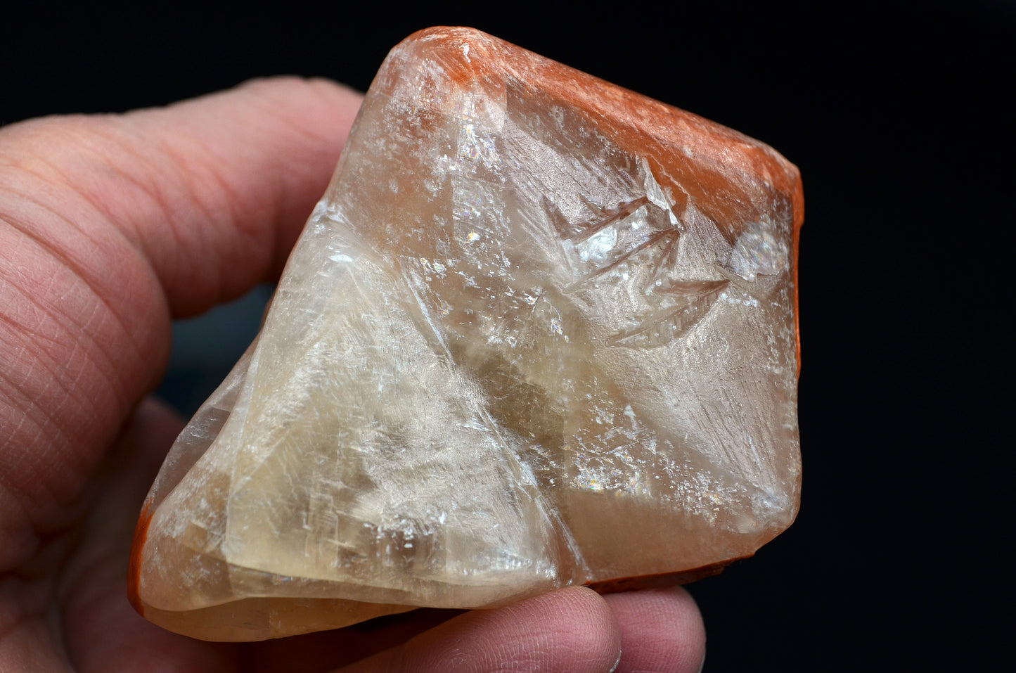 Romanian Calcite Skull face