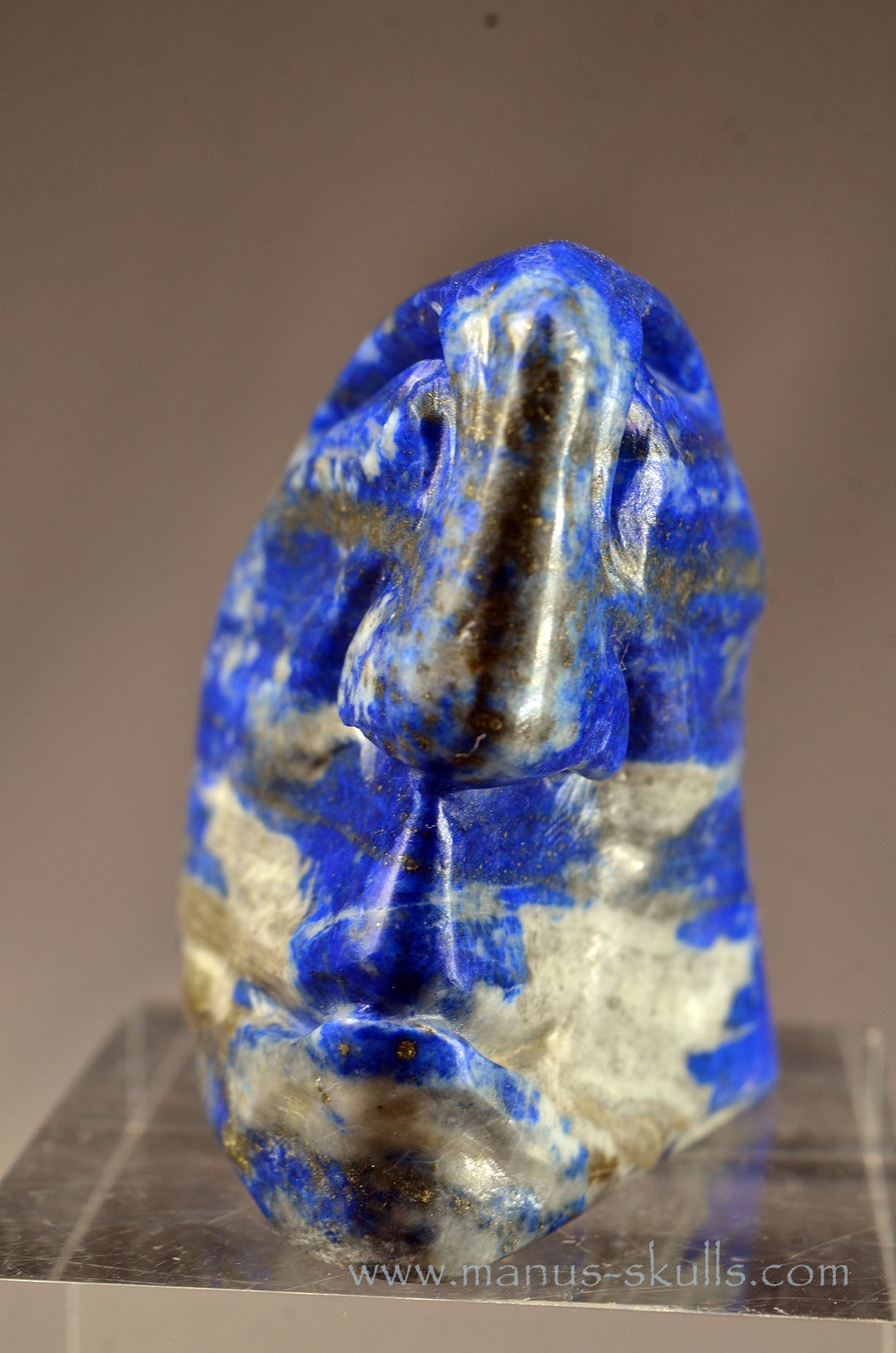 Lapis Lazuli Tribal Skull