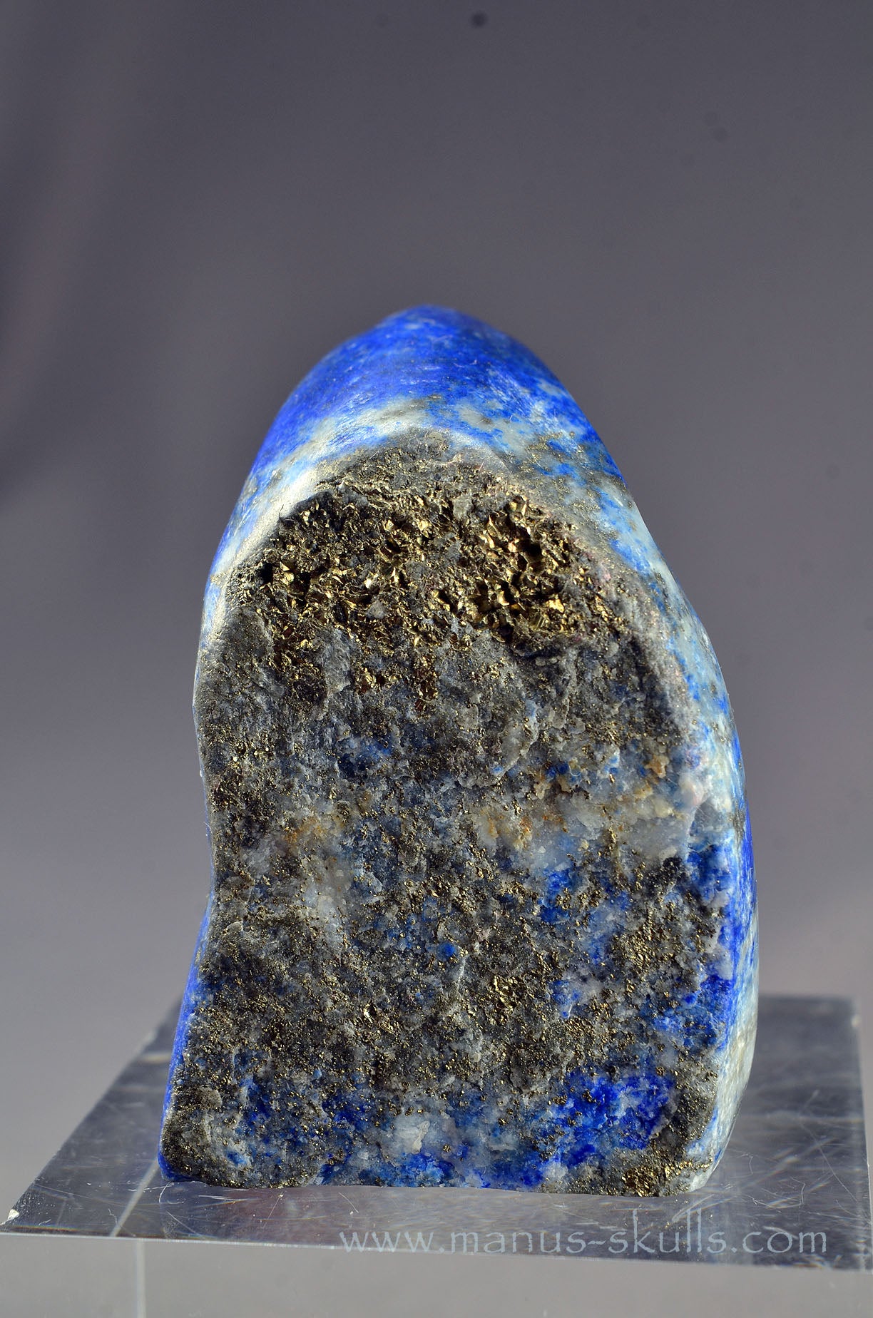 Lapis Lazuli Tribal Skull