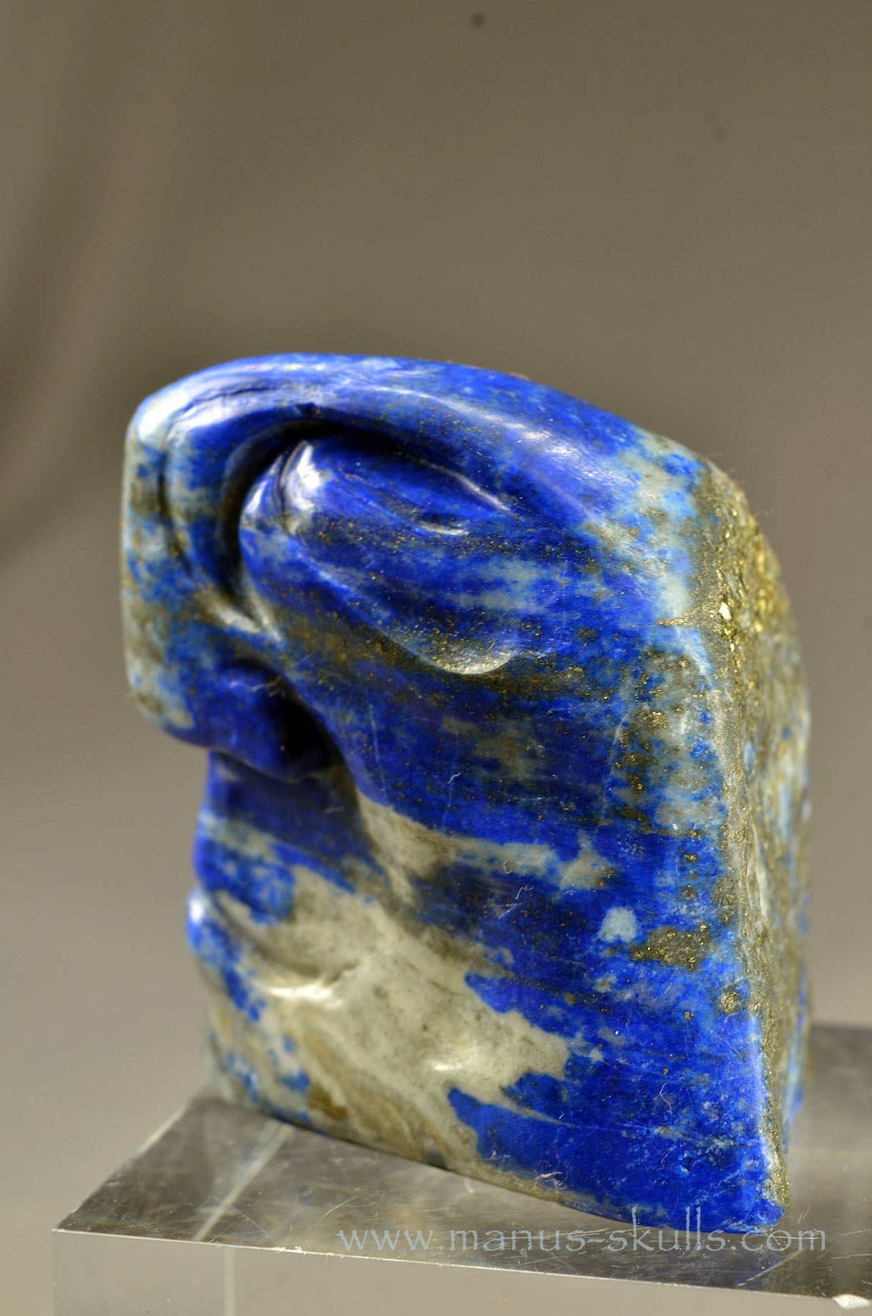 Lapis Lazuli Tribal Skull