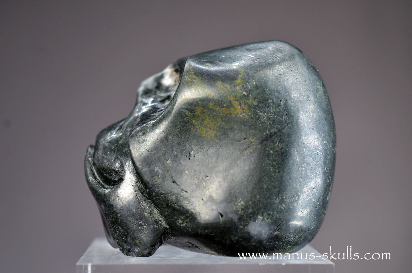 Marcasite Skull Face
