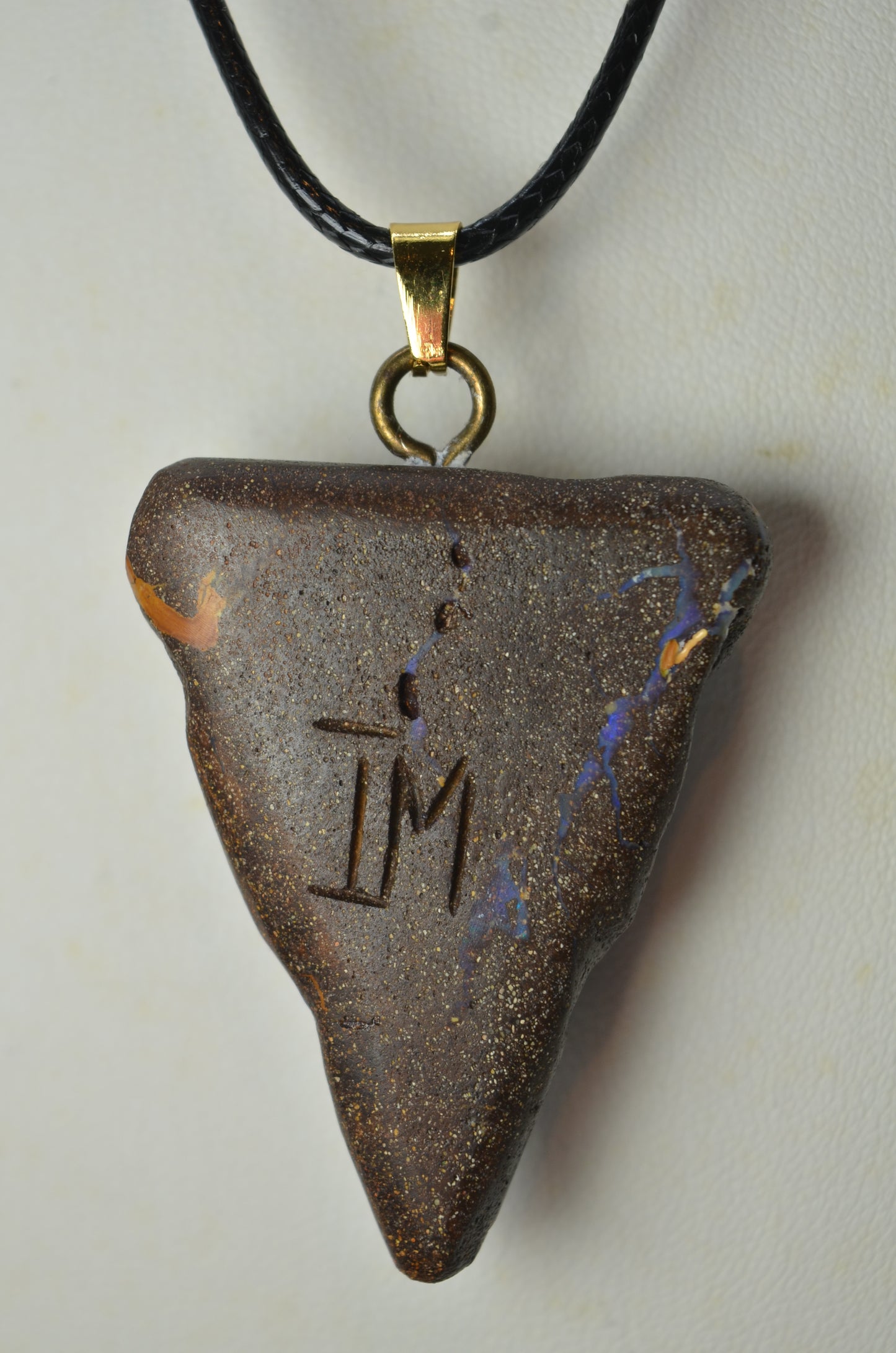 Australian Boulder Opal Tribal Skull