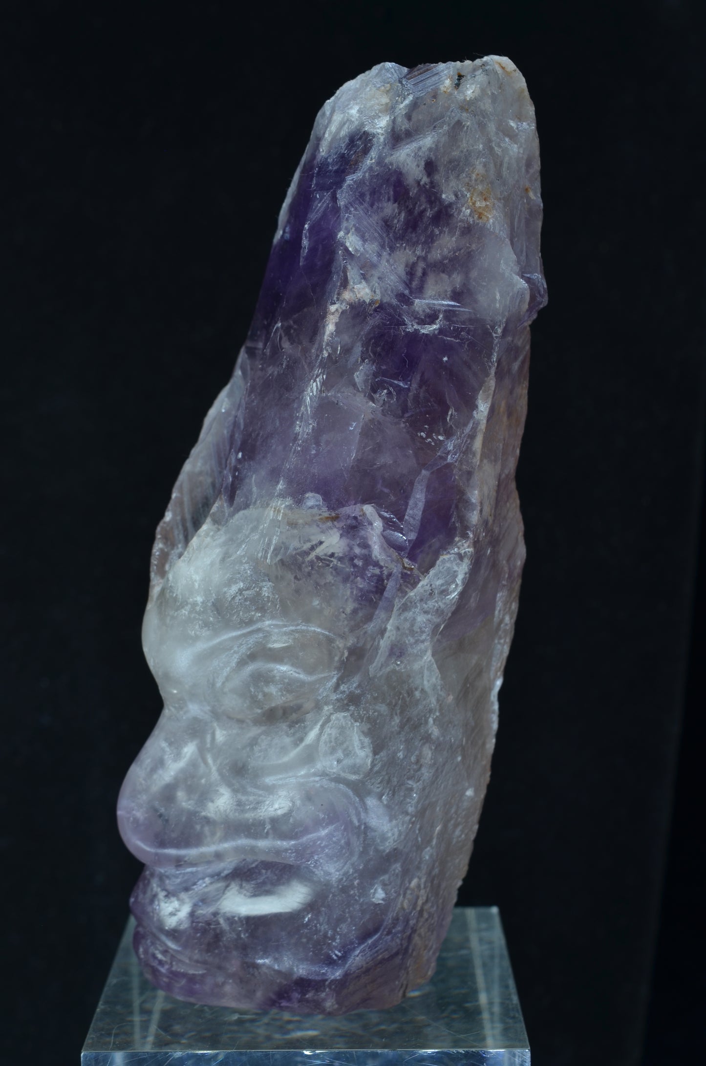 Manus skulls unique Crystal Carvings handmade skulls dragons pendants preseli bluestone tribals spiritual meaning wand Unicorn ..  phantom amethyst