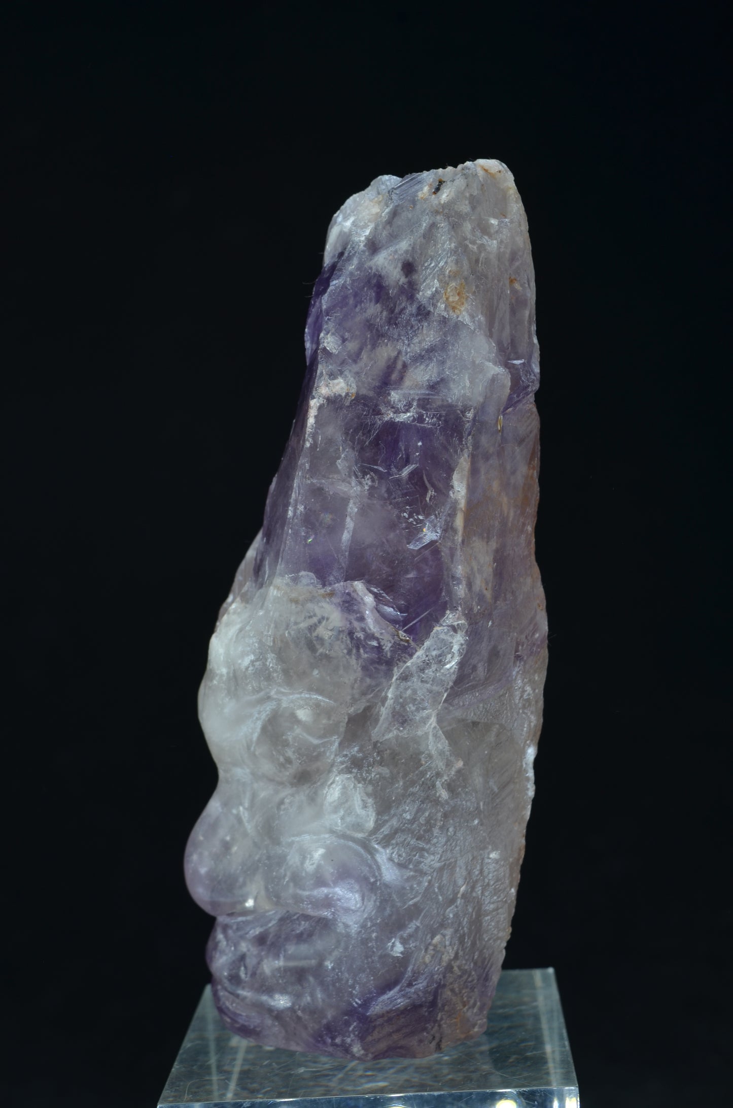 Phantom Amethyst Tribal Skull face.