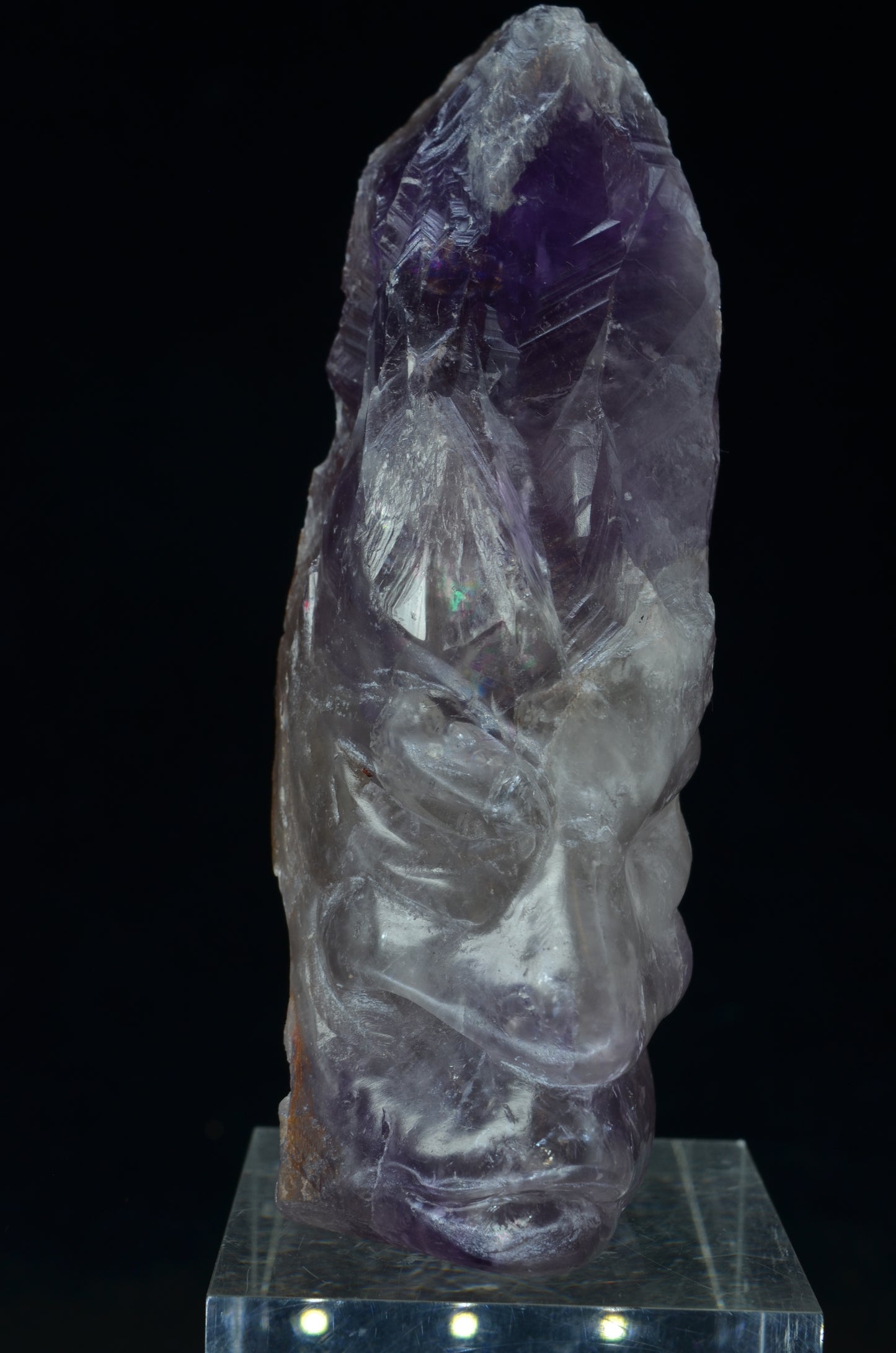 Phantom Amethyst Tribal Skull face.