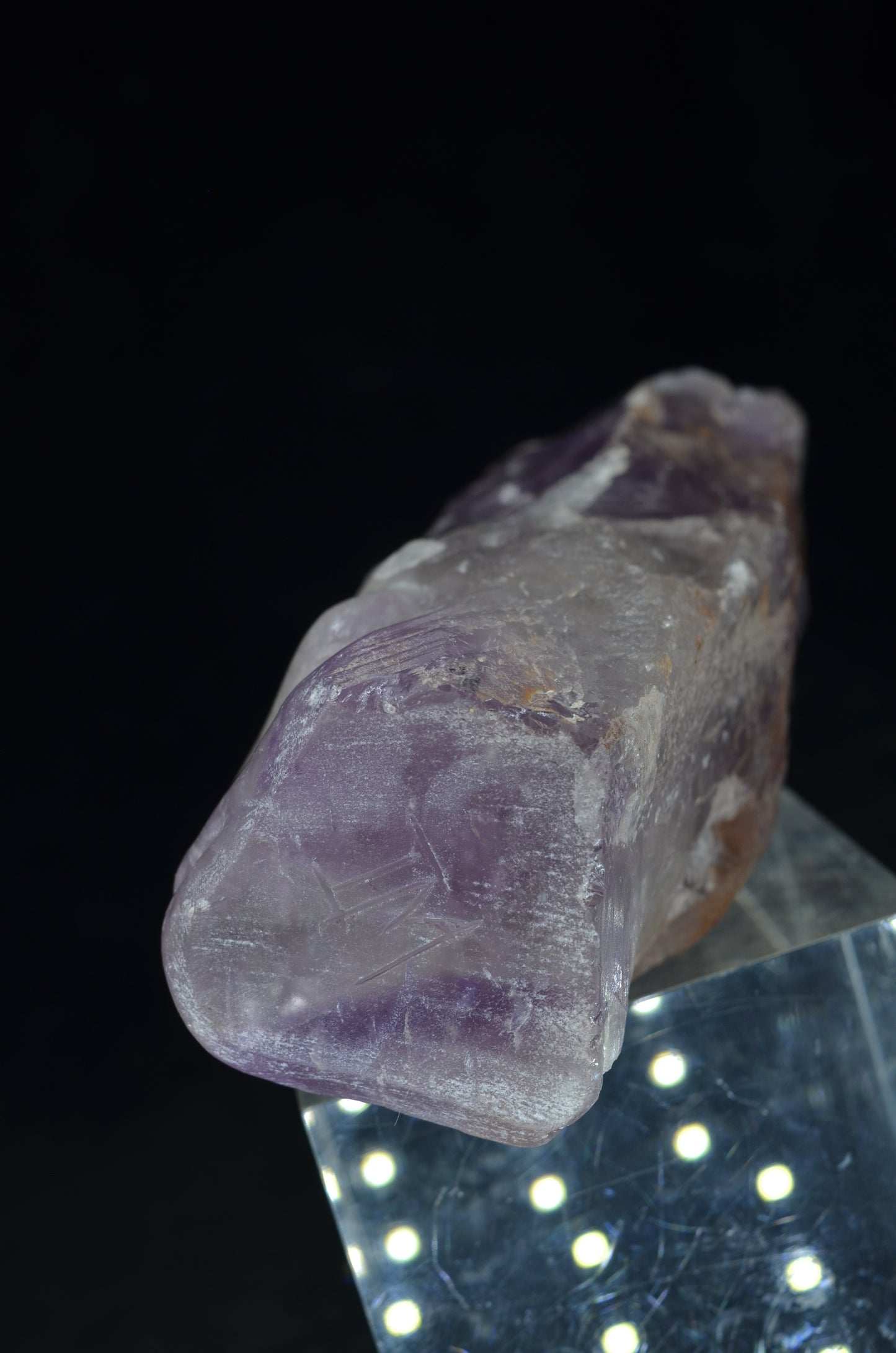 Phantom Amethyst Tribal Skull face.