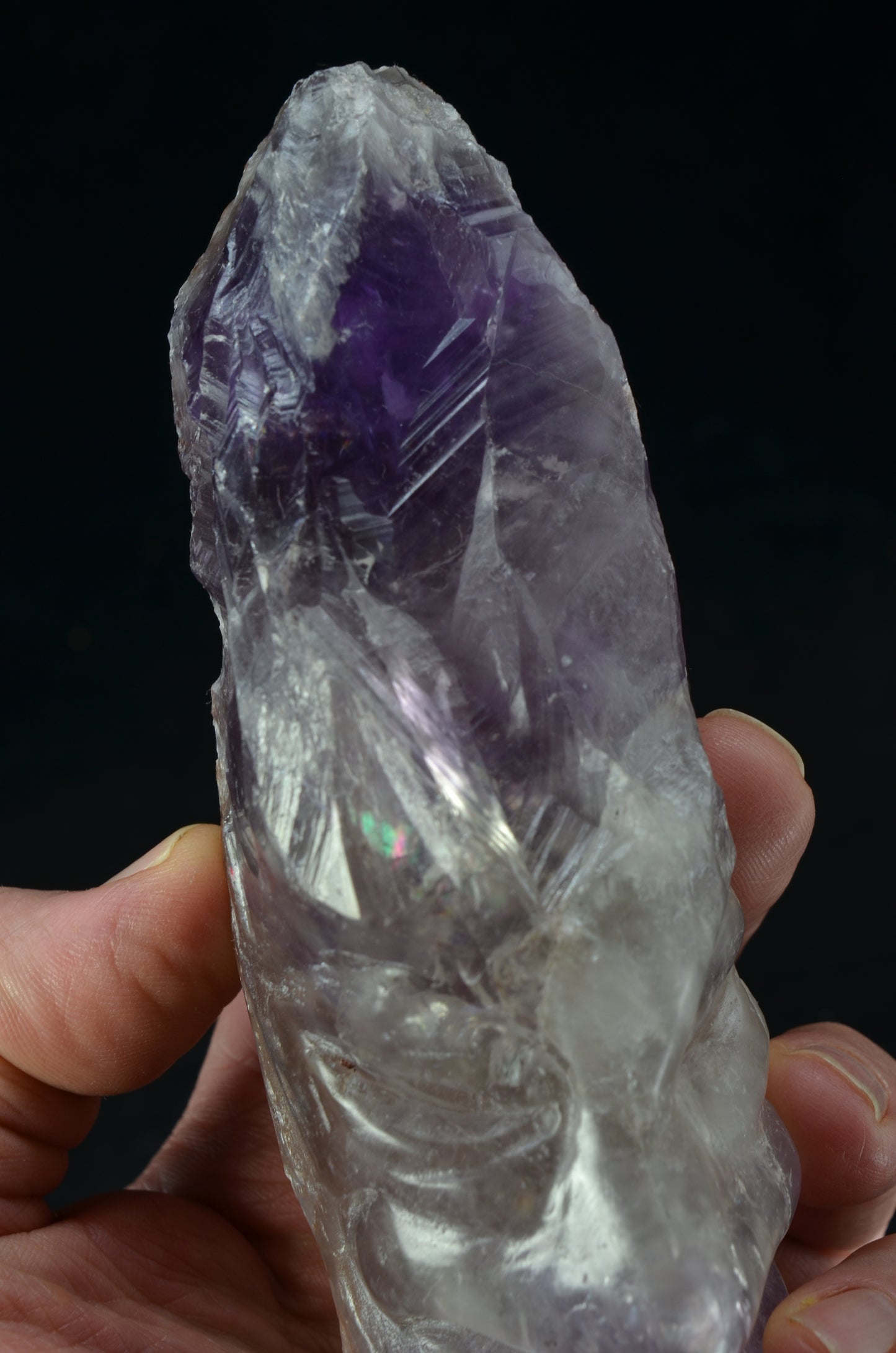 Phantom Amethyst Tribal Skull face.