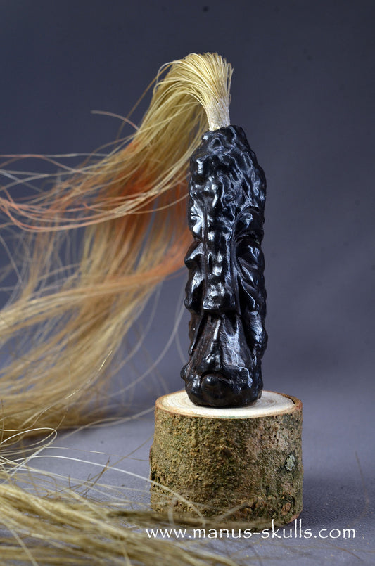 Manus skulls unique Crystal Carvings handmade skulls dragons pendants preseli bluestone tribals spiritual meaning wand Unicorn .. prophecy stone tribal