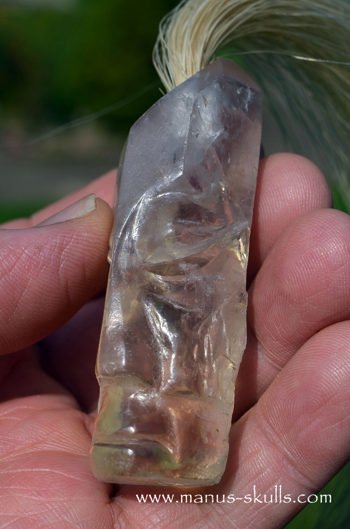 Manus skulls unique Crystal Carvings handmade skulls dragons pendants preseli bluestone tribals spiritual meaning wand Unicorn ..  citrine tribal