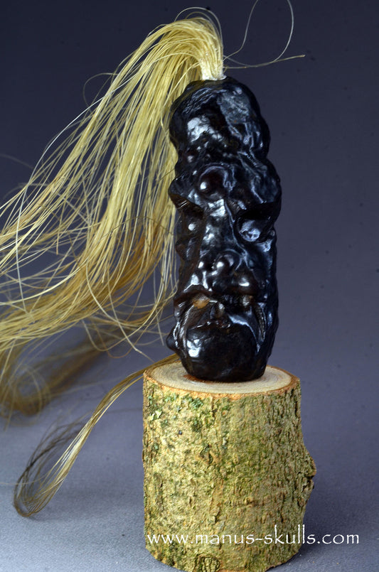 Manus skulls unique Crystal Carvings handmade skulls dragons pendants preseli bluestone tribals spiritual meaning wand Unicorn .. prophecy stone tribal