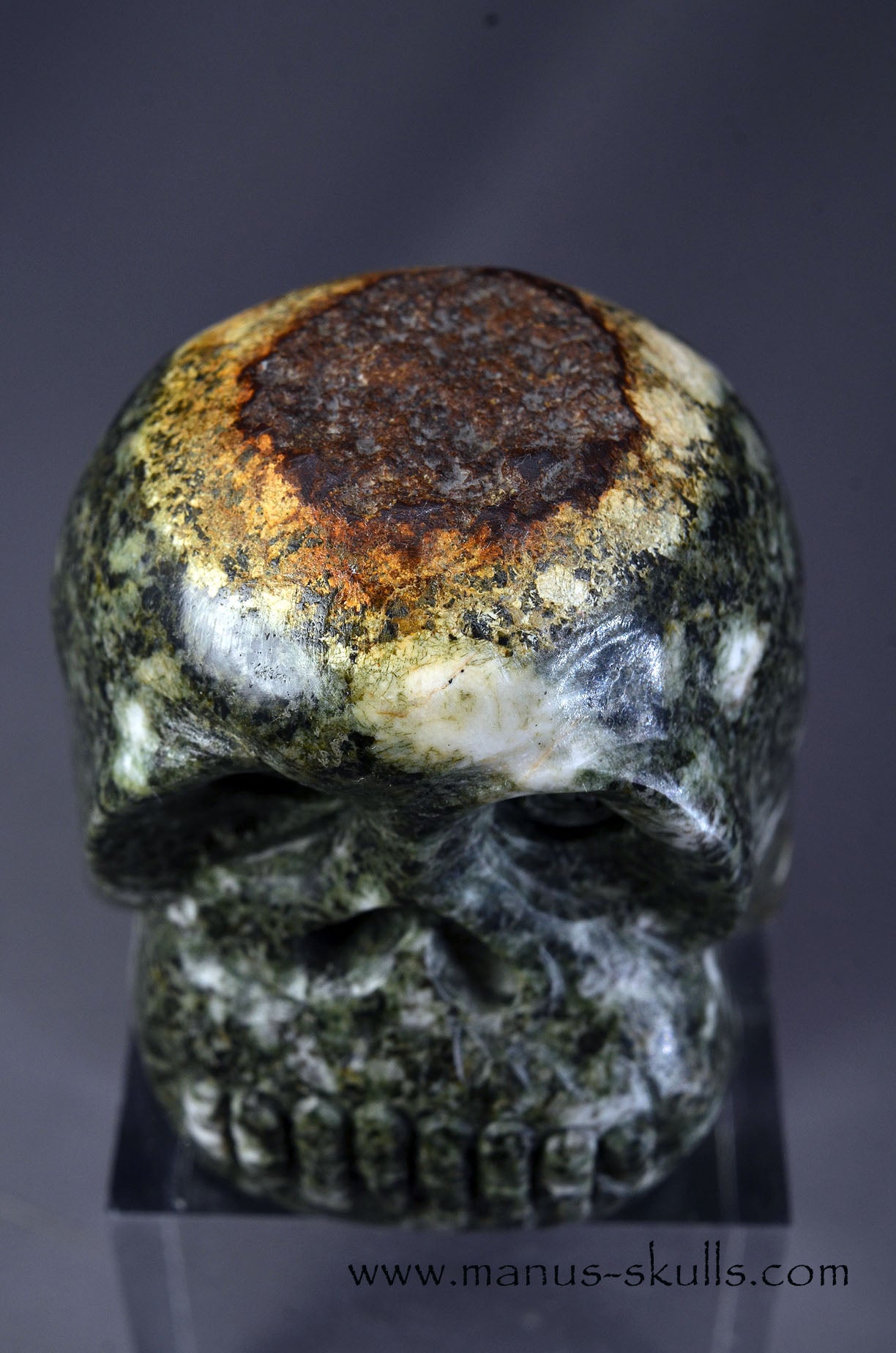 Lucky Presely Bluestone Skull