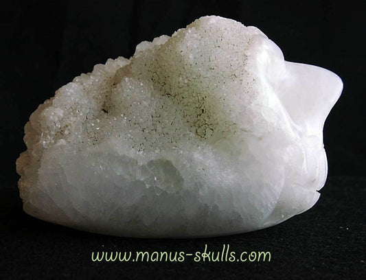 Apophyllite Skull