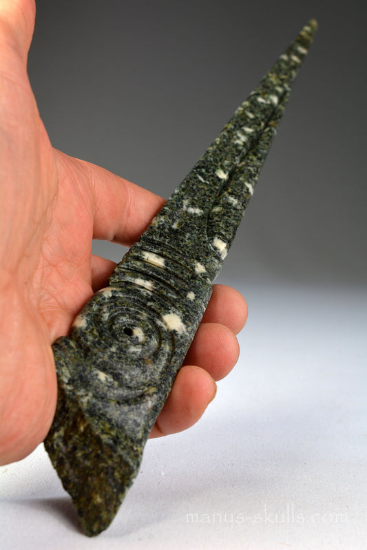 Preseli Bluestone Bird Skull Wand