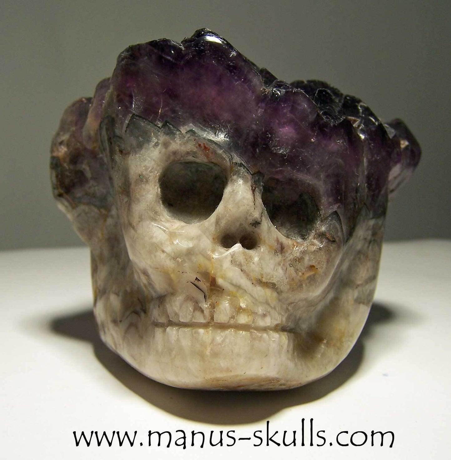 Amethyst Skull