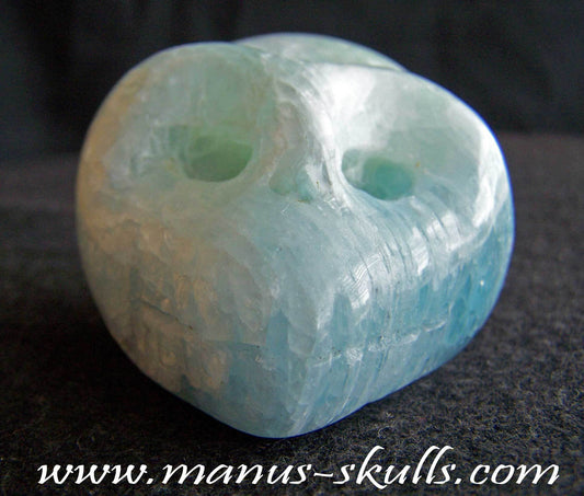 Aquamarine Skull