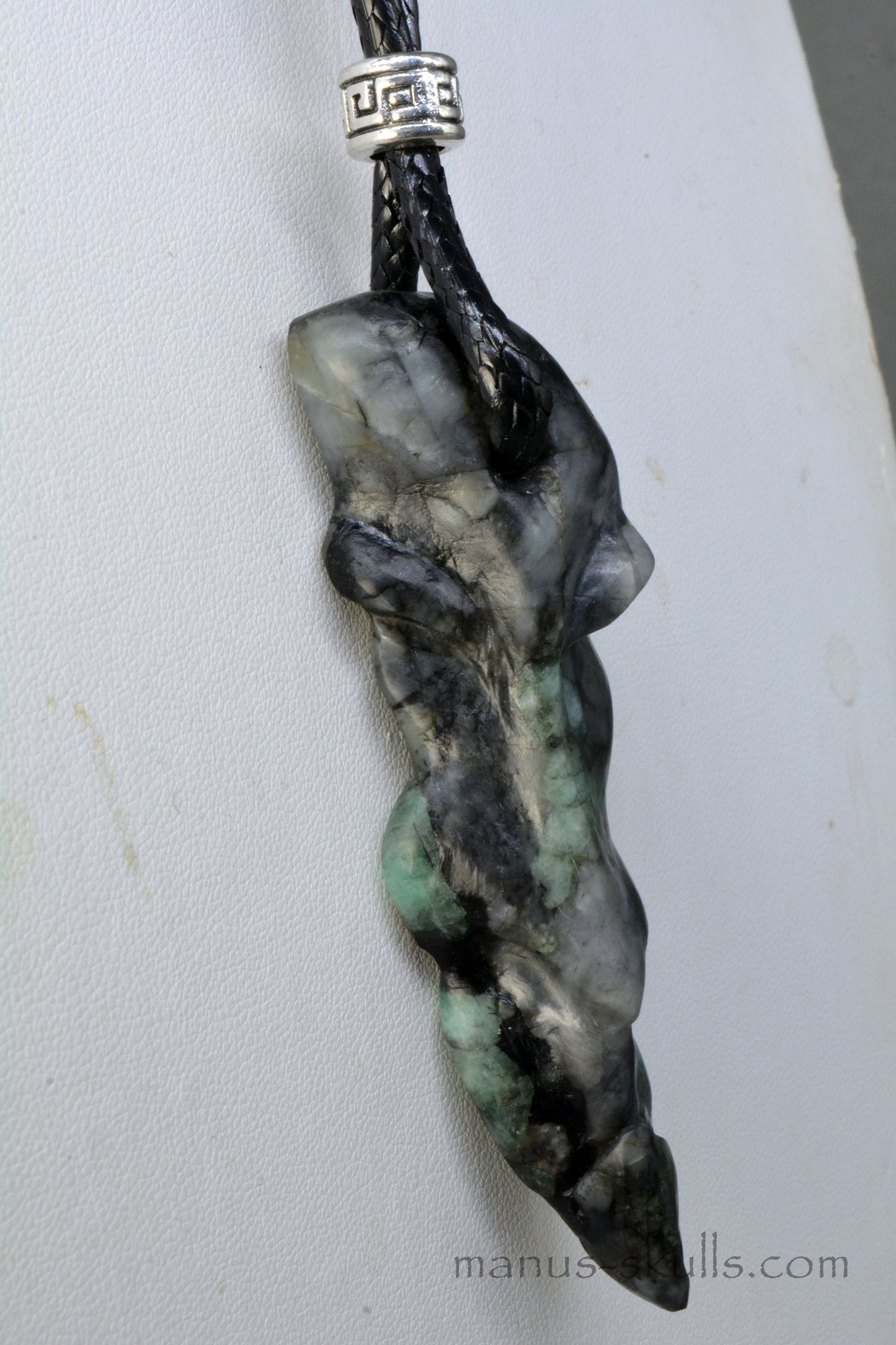 Emerald in Matrix Pendant