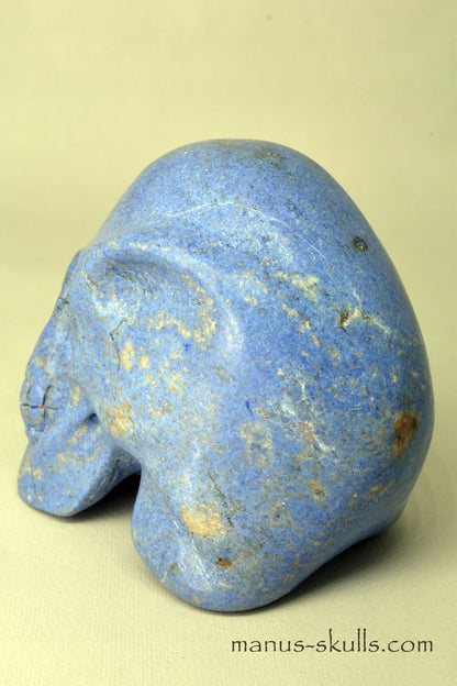 Large Dumortierite Skull