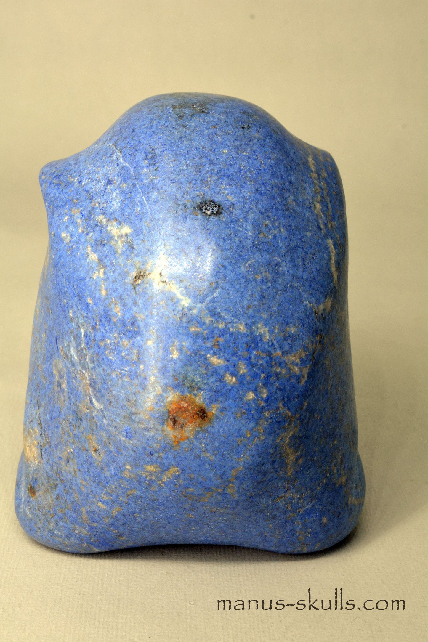 Large Dumortierite Skull