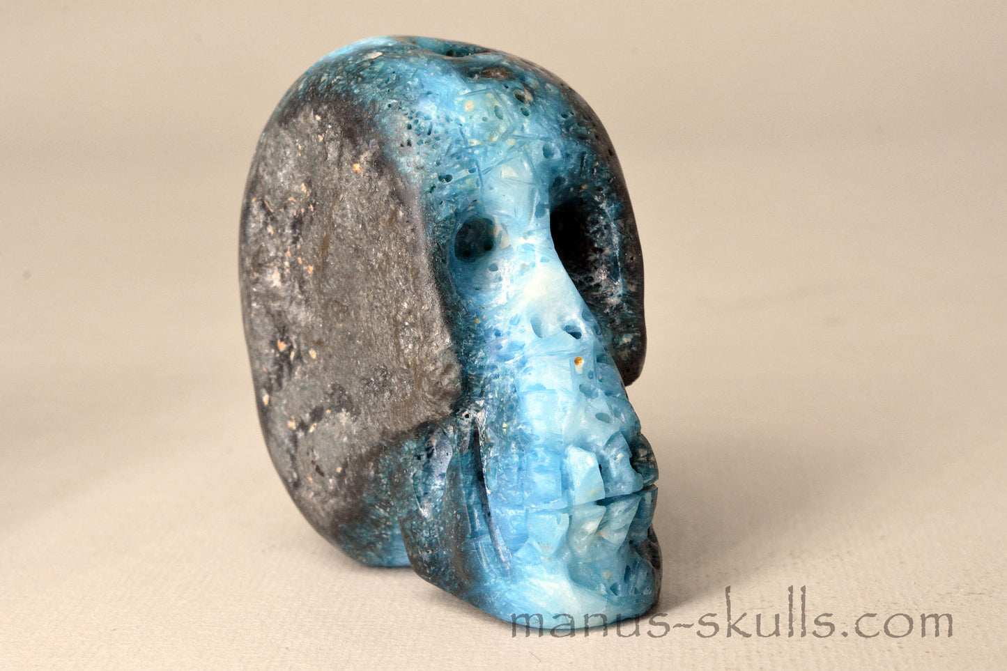 Glacierite ~ Blue Ice Skull