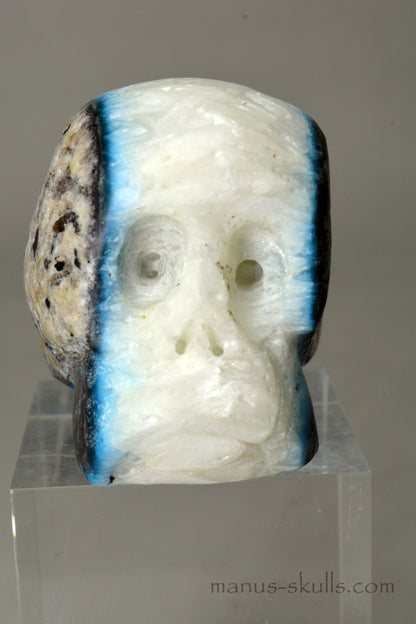 Glacierite ~ Blue Ice Skull