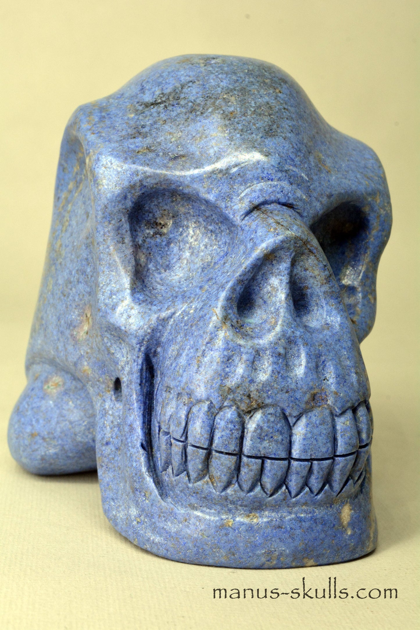 Large Dumortierite Skull