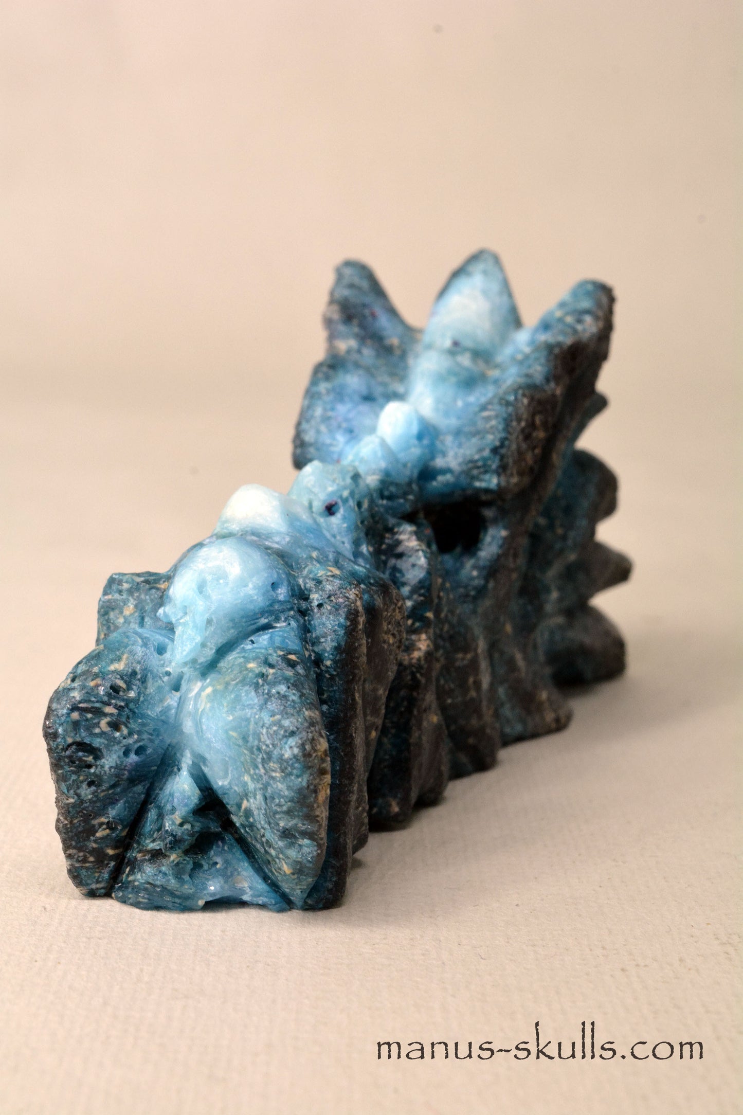 Glacierite ~ Blue Ice Stone Dragon