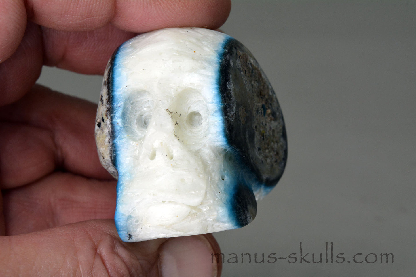 Glacierite ~ Blue Ice Skull