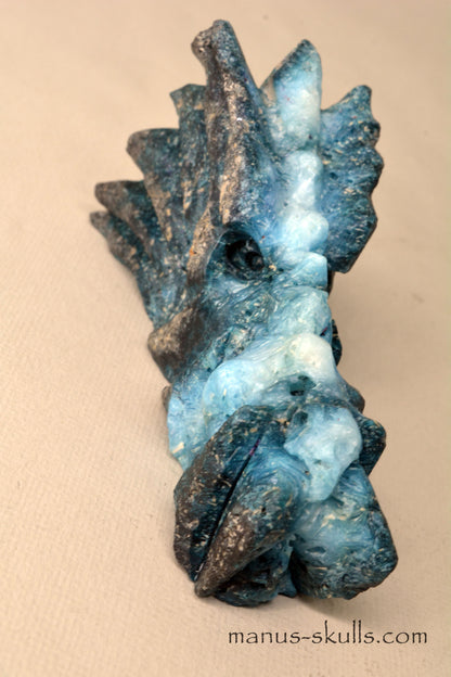 Glacierite ~ Blue Ice Stone Dragon