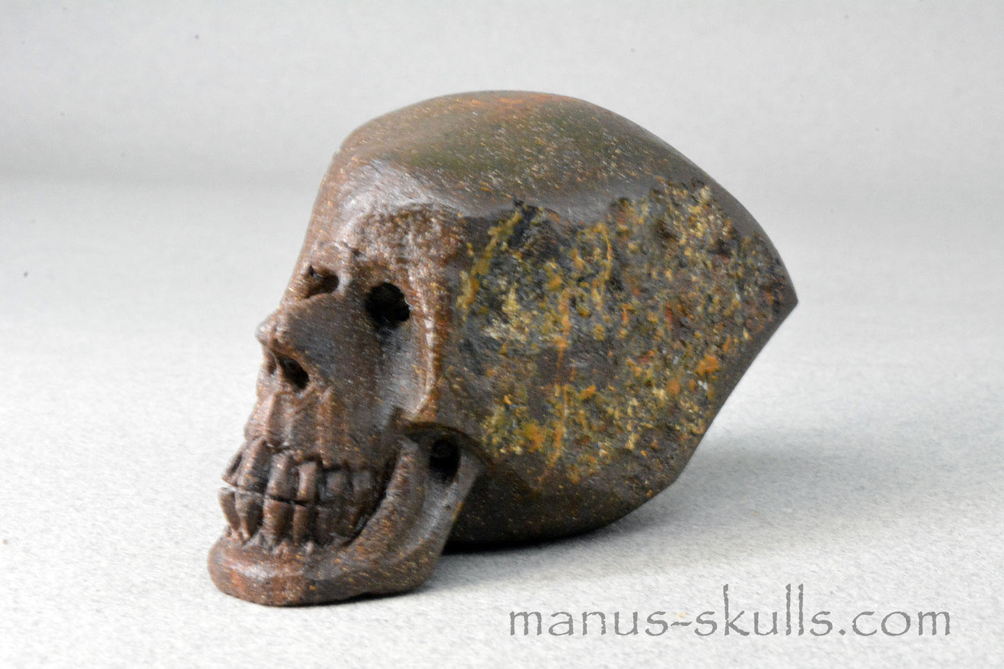 Boulder Opal Skull