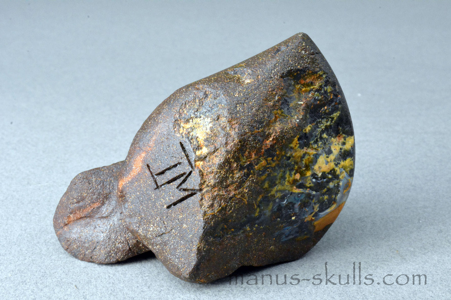 Boulder Opal Skull