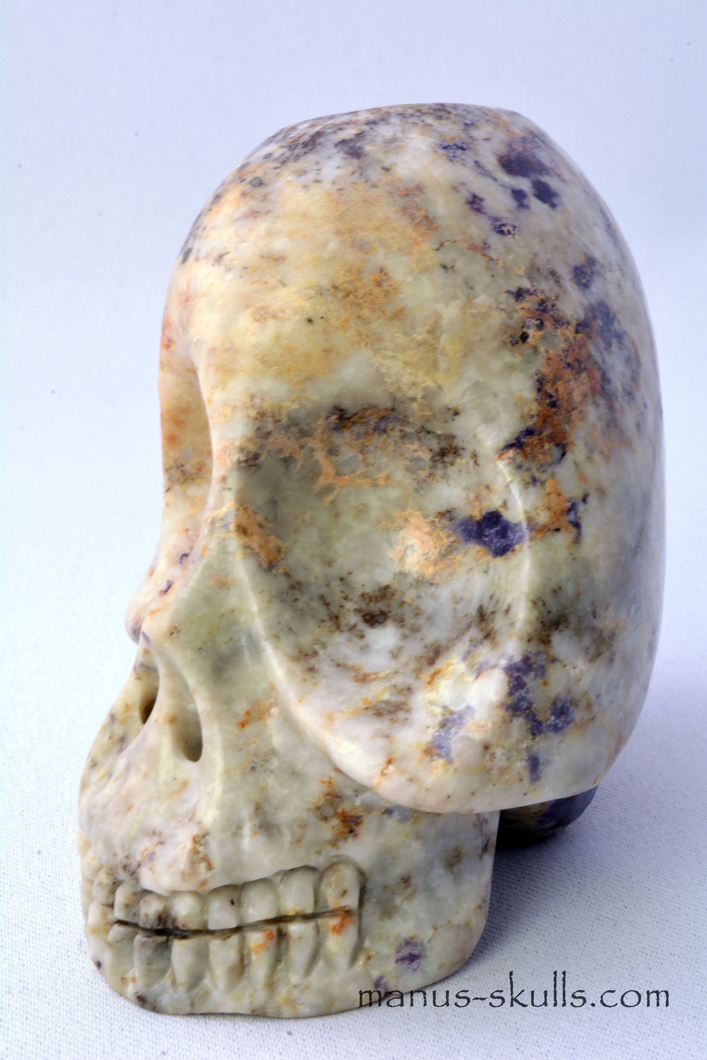 Tiffany Stone / Bertrandite Skull